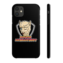 Load image into Gallery viewer, Roscoe Logo Phone Case (Black)