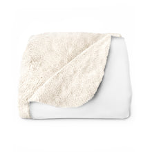 Load image into Gallery viewer, Roscoe Logo Sherpa Fleece Blanket