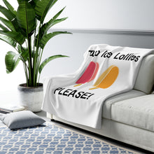 Load image into Gallery viewer, TWO ICE LOLLIES PLEASE Fleece Blanket