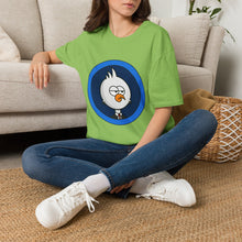 Load image into Gallery viewer, Chicken Beast Tee Shirt - Blue Background