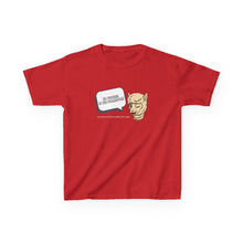 Load image into Gallery viewer, Kids T‑Shirt — Cartoon Ogre Face with Speech Bubble “Be the Whatever” Graphic