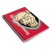 Load image into Gallery viewer, Roscoe Logo Notebook (Red)