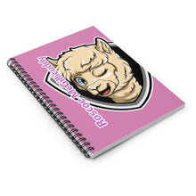 Load image into Gallery viewer, Roscoe Logo Notebook (Pink)