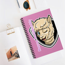 Load image into Gallery viewer, Roscoe Logo Notebook (Pink)