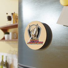 Load image into Gallery viewer, Roscoe Logo Small Wooden Clock