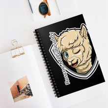 Load image into Gallery viewer, Roscoe Logo Notebook (Black)