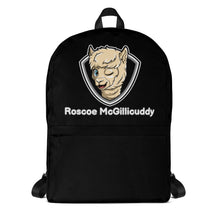Load image into Gallery viewer, Roscoe Logo Backpack (Black)
