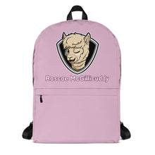 Load image into Gallery viewer, Roscoe Logo Backpack (Pink)