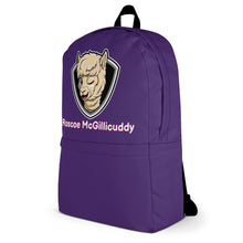 Load image into Gallery viewer, Roscoe Logo Backpack (Purple)