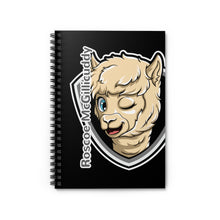 Load image into Gallery viewer, Roscoe Logo Notebook (Black)