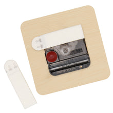 Load image into Gallery viewer, Roscoe Logo Small Wooden Clock
