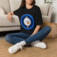 Load image into Gallery viewer, Chicken Beast Tee Shirt - Blue Background
