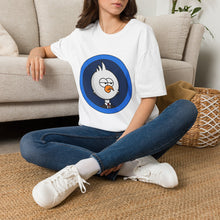 Load image into Gallery viewer, Chicken Beast Tee Shirt - Blue Background
