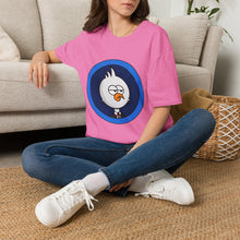 Load image into Gallery viewer, Chicken Beast Tee Shirt - Blue Background
