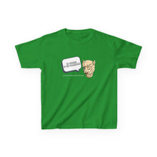 Load image into Gallery viewer, Kids T‑Shirt — Cartoon Ogre Face with Speech Bubble “Be the Whatever” Graphic
