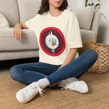 Load image into Gallery viewer, Chicken Beast Tee Shirt - Red Background
