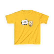 Load image into Gallery viewer, Kids T‑Shirt — Cartoon Ogre Face with Speech Bubble “Be the Whatever” Graphic
