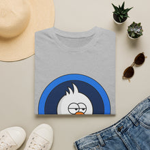 Load image into Gallery viewer, Chicken Beast Tee Shirt - Blue Background
