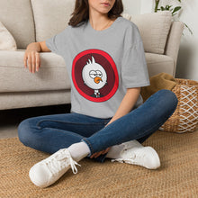 Load image into Gallery viewer, Chicken Beast Tee Shirt - Red Background
