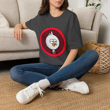 Load image into Gallery viewer, Chicken Beast Tee Shirt - Red Background
