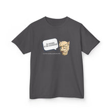 Load image into Gallery viewer, Kids T‑Shirt — Cartoon Ogre Face with Speech Bubble “Be the Whatever” Graphic
