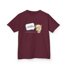 Load image into Gallery viewer, Kids T‑Shirt — Cartoon Ogre Face with Speech Bubble “Be the Whatever” Graphic
