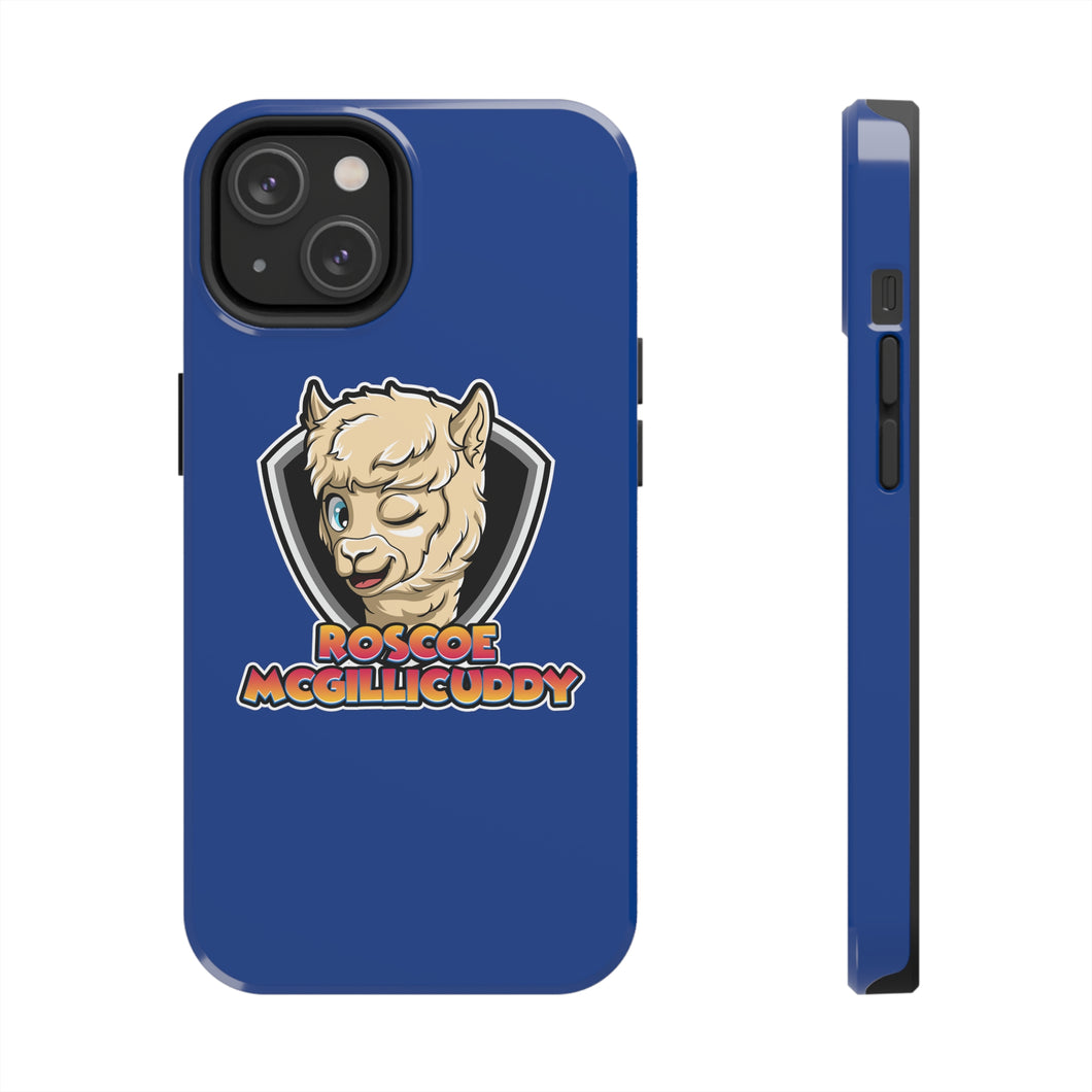 Roscoe Logo Phone Case (Blue)