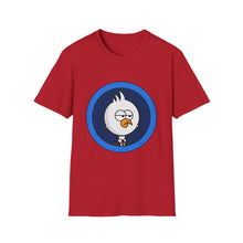 Load image into Gallery viewer, Chicken Beast Tee Shirt - Blue Background
