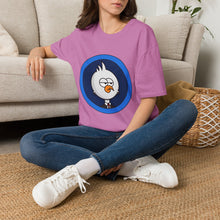 Load image into Gallery viewer, Chicken Beast Tee Shirt - Blue Background
