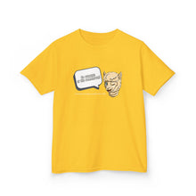 Load image into Gallery viewer, Kids T‑Shirt — Cartoon Ogre Face with Speech Bubble “Be the Whatever” Graphic

