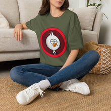 Load image into Gallery viewer, Chicken Beast Tee Shirt - Red Background
