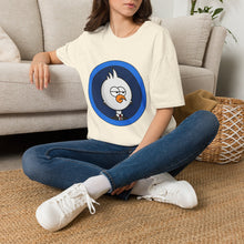 Load image into Gallery viewer, Chicken Beast Tee Shirt - Blue Background
