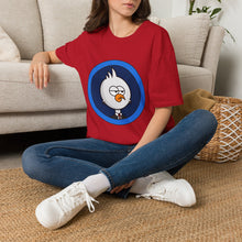 Load image into Gallery viewer, Chicken Beast Tee Shirt - Blue Background
