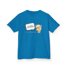 Load image into Gallery viewer, Kids T‑Shirt — Cartoon Ogre Face with Speech Bubble “Be the Whatever” Graphic
