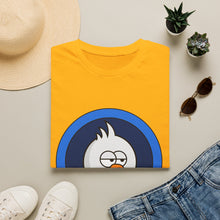 Load image into Gallery viewer, Chicken Beast Tee Shirt - Blue Background
