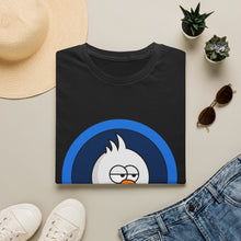 Load image into Gallery viewer, Chicken Beast Tee Shirt - Blue Background
