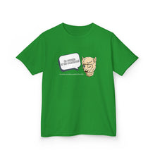 Load image into Gallery viewer, Kids T‑Shirt — Cartoon Ogre Face with Speech Bubble “Be the Whatever” Graphic
