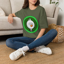 Load image into Gallery viewer, Chicken Beast Tee Shirt - Green Background
