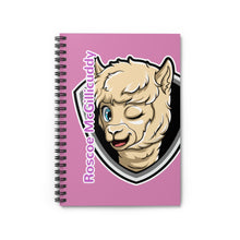 Load image into Gallery viewer, Roscoe Logo Notebook (Pink)
