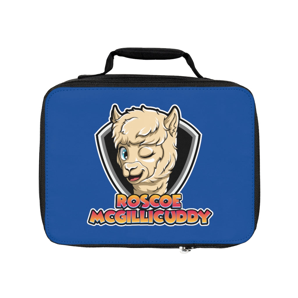 Roscoe Logo Lunch Box (Blue)
