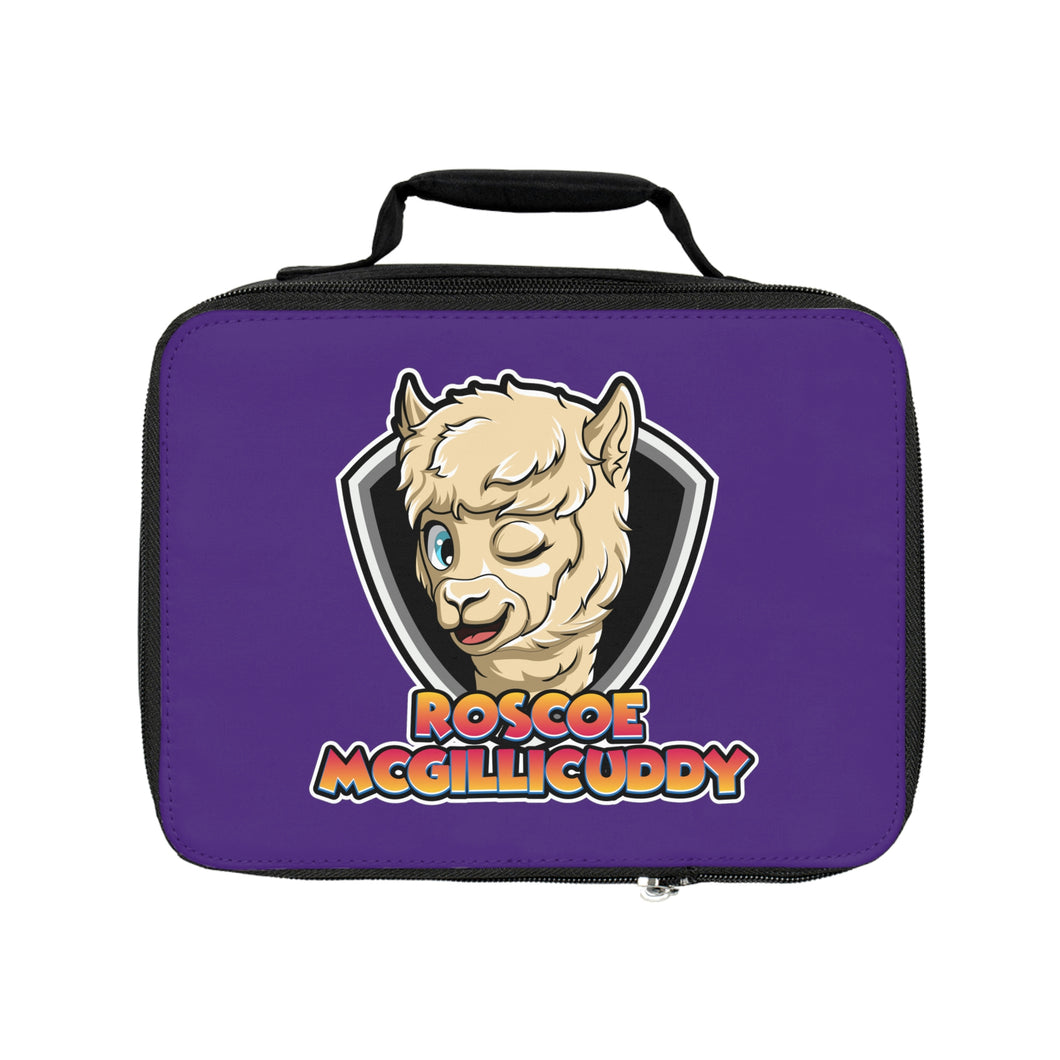 Roscoe Logo Lunch Box (Purple)